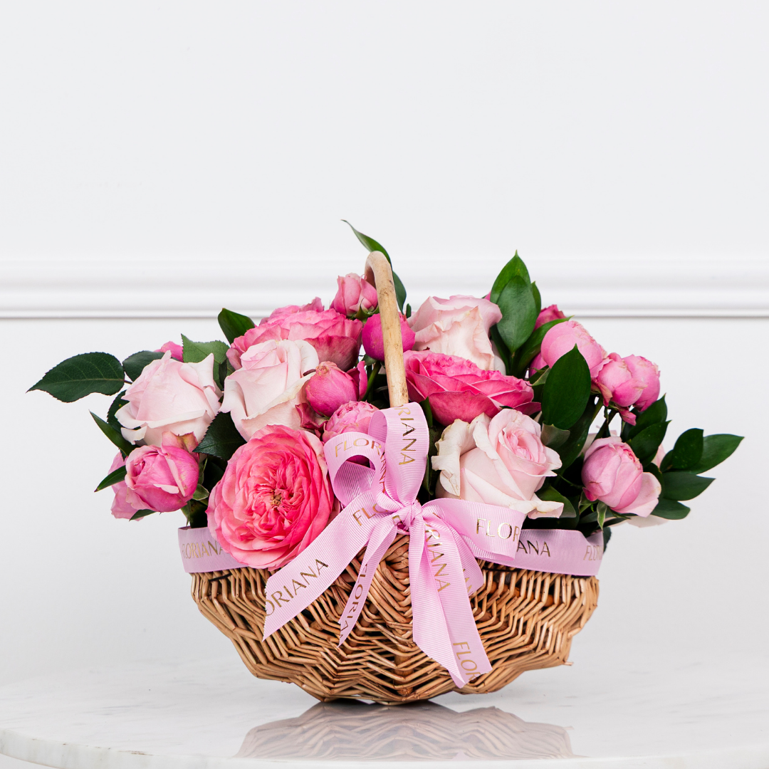 Blush Bloom Basket