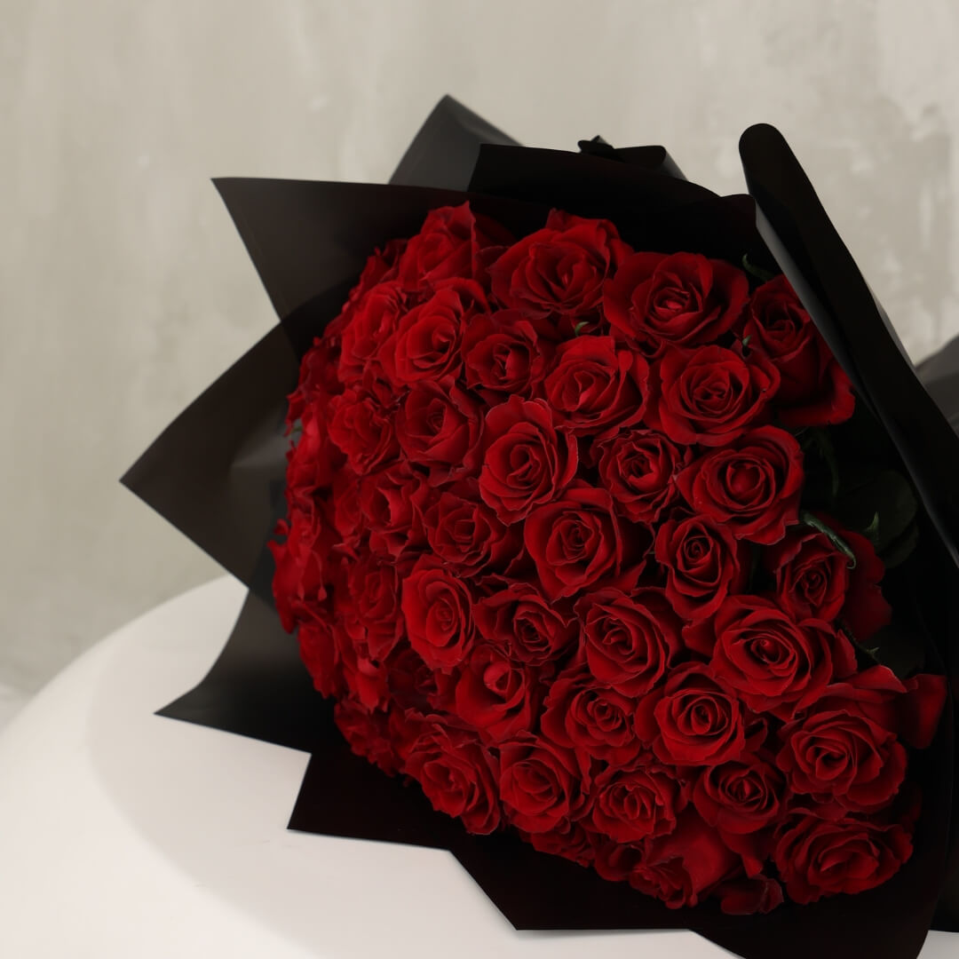 Crimson Cascade Bouquet