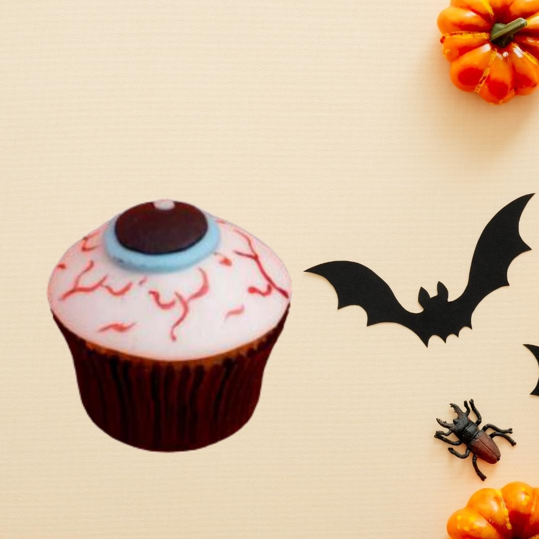 Bloody Eye Cupcake