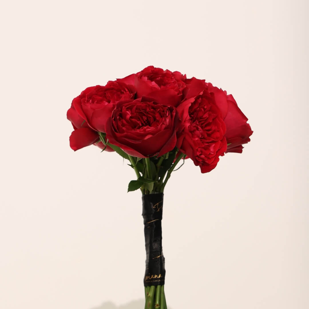 Scarlet Elegance Hand Bouquet
