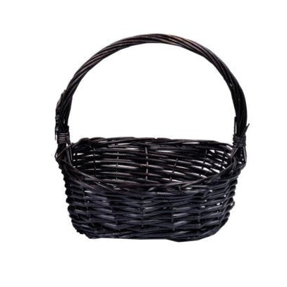 Willow Black Basket Medium