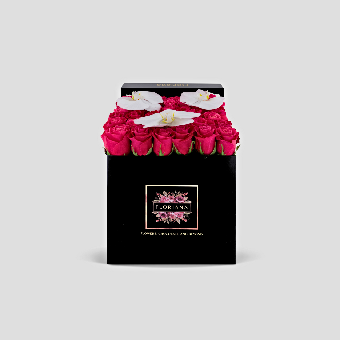 Hot Pink Rose Box Big