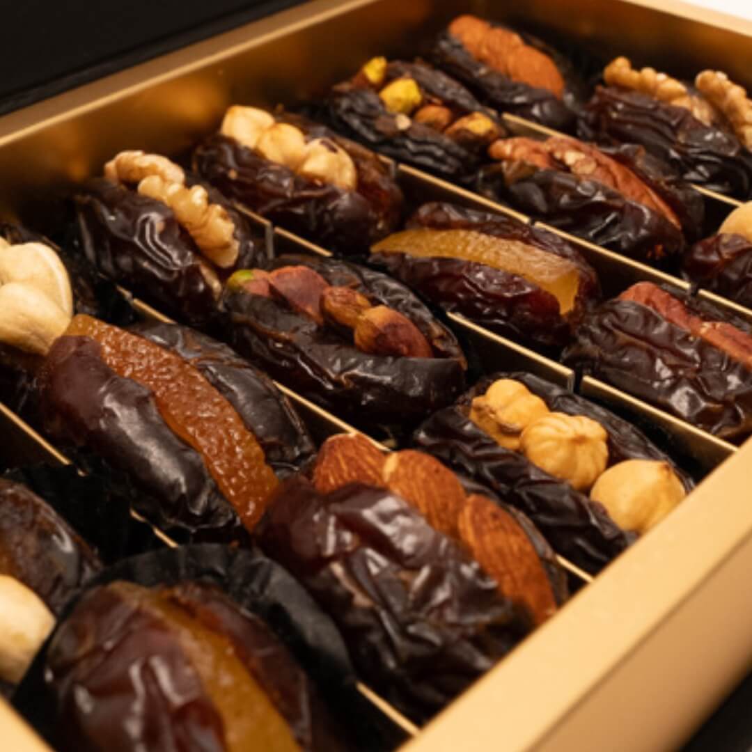 Al Maha Dates with Nuts and Orange Peel