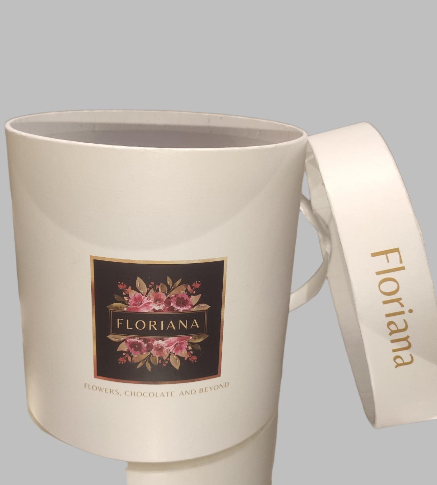 Floriana Round Box White BIG