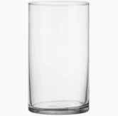Glass Vase Cylinder Medium Wide 15*25