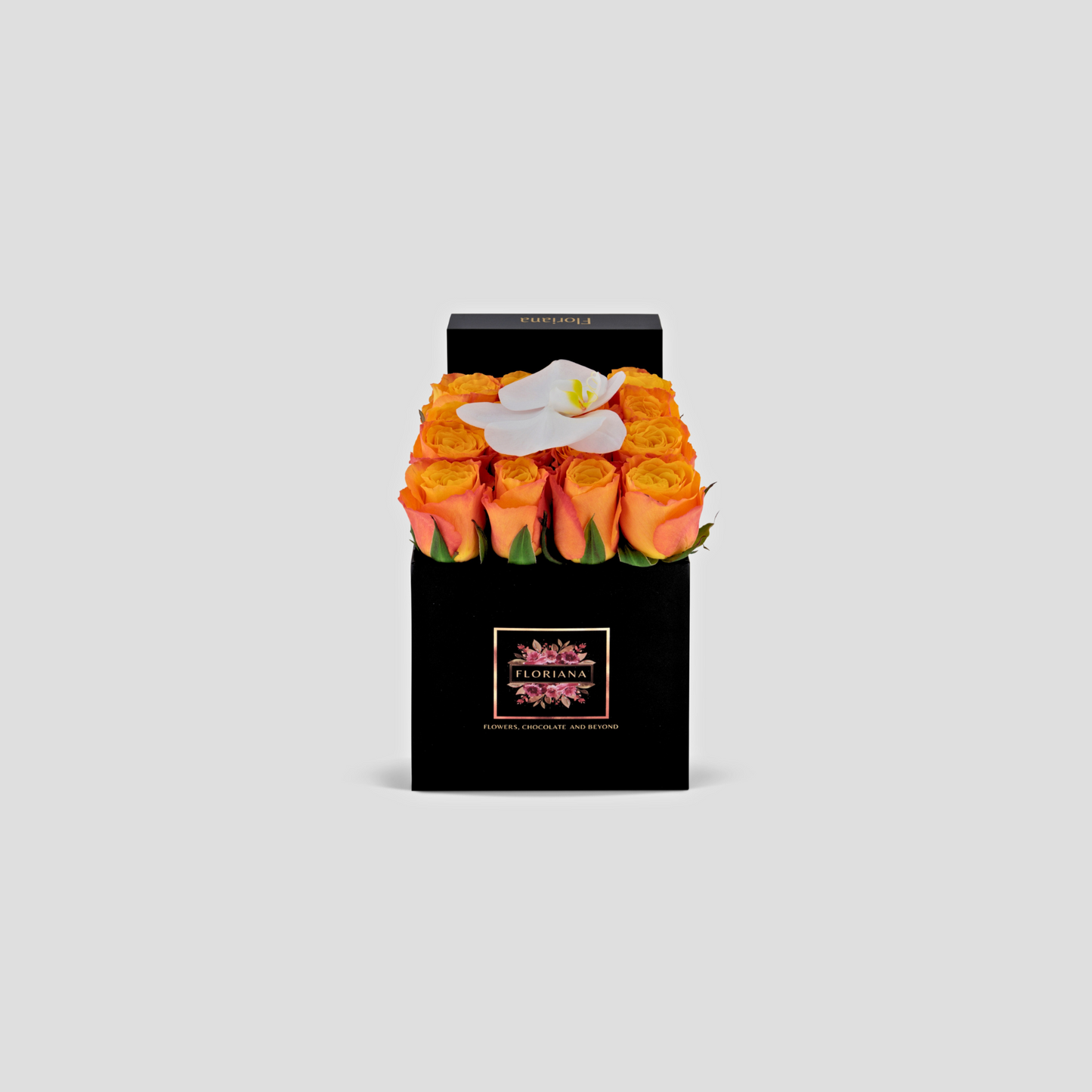 Orange Rose Box Big