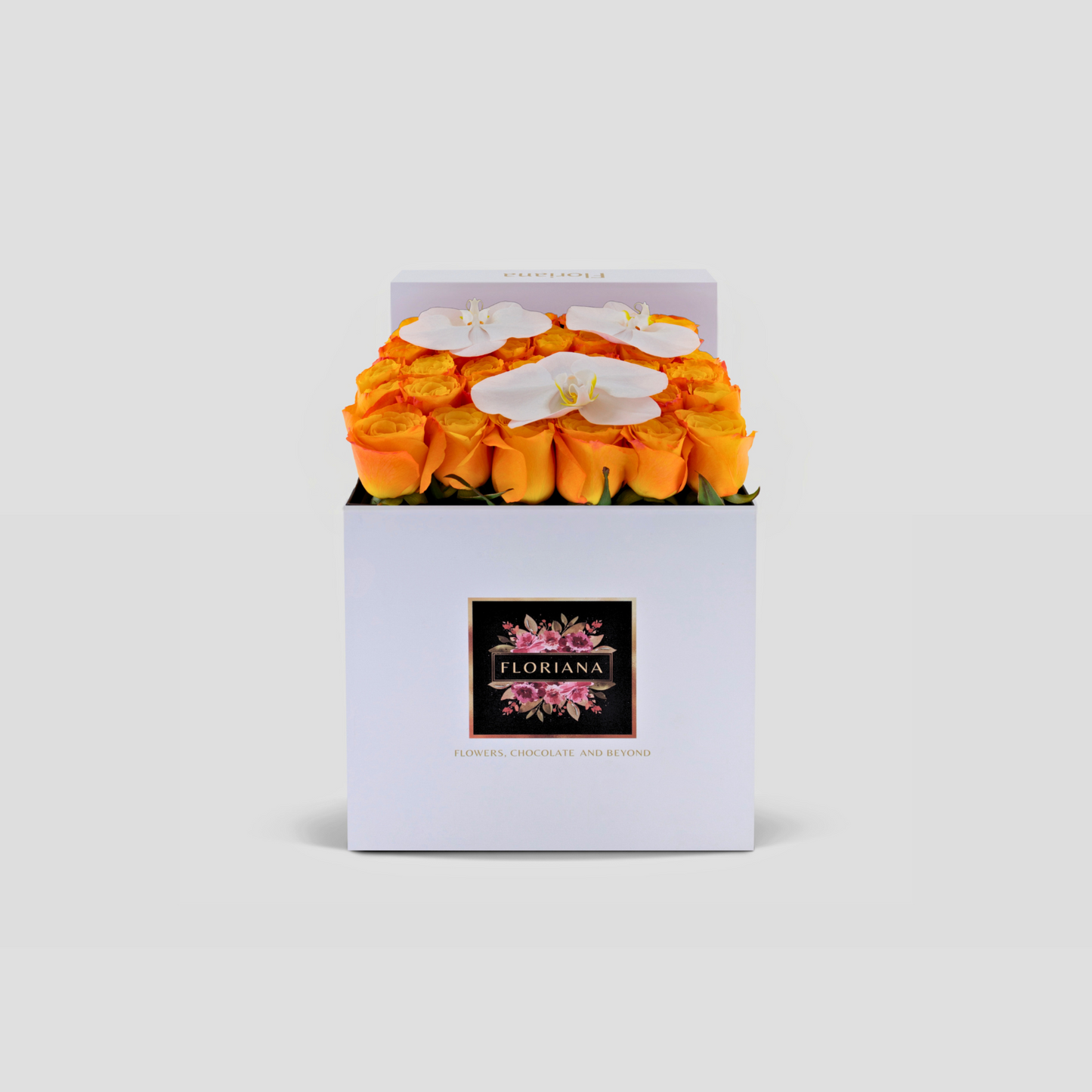 Orange Rose Box Big