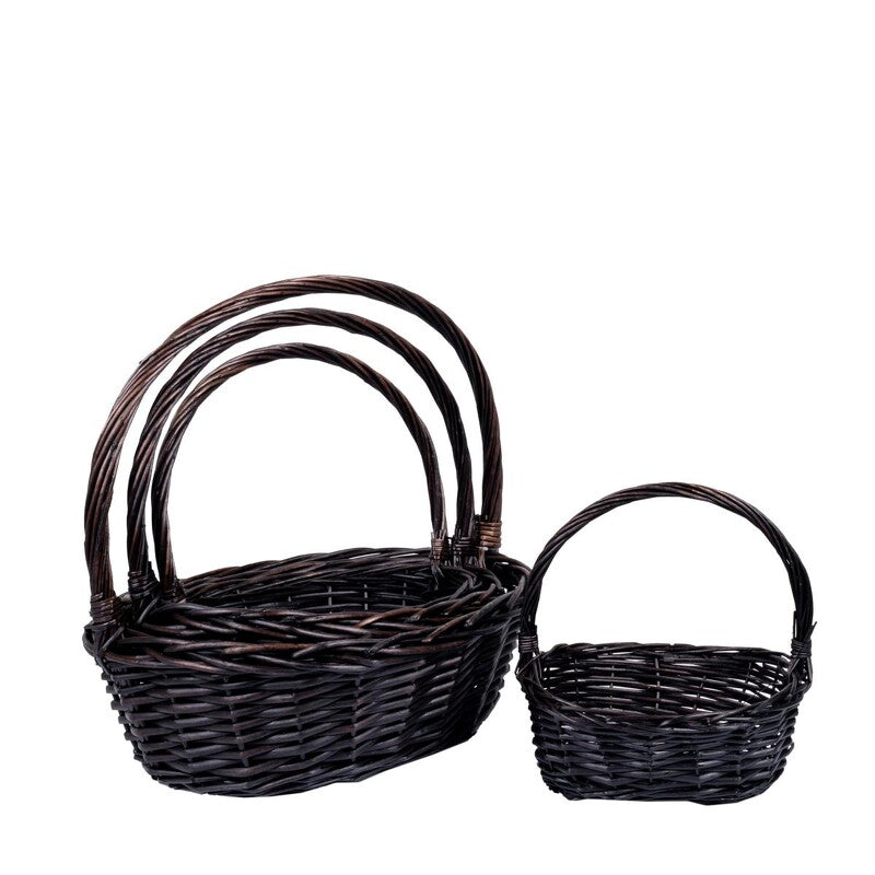 Willow Black Basket Medium